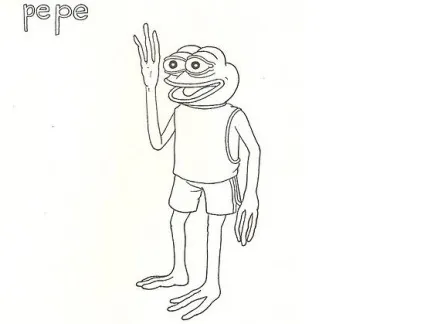 Сумна жаба мем, memepedia