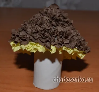 Грибочки з паперу