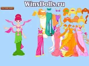 Ігри для дівчаток винкс одягалки