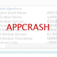 Інструкція як виправити помилку - ім'я події проблеми appcrash (події) Інструкція як виправити помилку - ім'я події проблеми appcrash