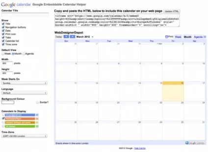 Інтегруємо google-календар в власний веб-сайт (власний) Інтегруємо google-календар в власний веб-сайт