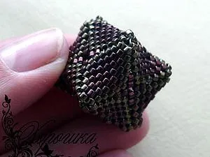 Майстер-клас плетемо кубик з бісеру - ярмарок майстрів - ручна робота, handmade (бісер чеський) Майстер-клас плетемо кубик з бісеру - ярмарок майстрів - ручна робота, handmade