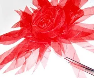 Майстер-класи троянда з серветки і троянда з хустки (прикраса вигляді троянди) Майстер-класи троянда з серветки і троянда з хустки