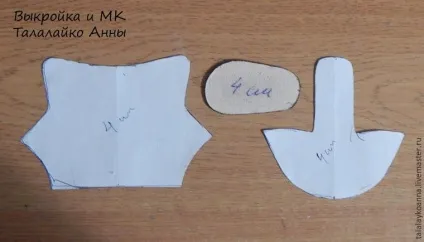 Робимо чобітки-черевики для ляльки - ярмарок майстрів - ручна робота, handmade