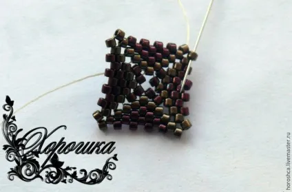 Майстер-клас плетемо кубик з бісеру - ярмарок майстрів - ручна робота, handmade (бісер делика (delica)) Майстер-клас плетемо кубик з бісеру - ярмарок майстрів - ручна робота, handmade