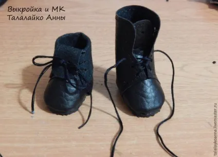 Робимо чобітки-черевики для ляльки - ярмарок майстрів - ручна робота, handmade