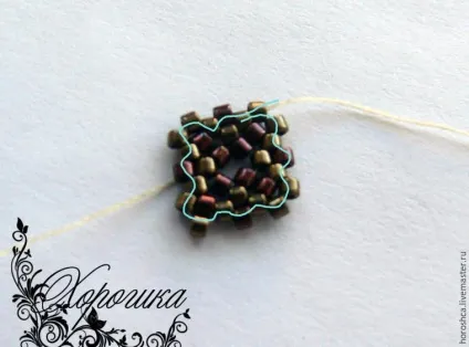 Майстер-клас плетемо кубик з бісеру - ярмарок майстрів - ручна робота, handmade (бісер чеський) Майстер-клас плетемо кубик з бісеру - ярмарок майстрів - ручна робота, handmade