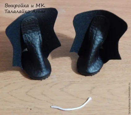 Робимо чобітки-черевики для ляльки - ярмарок майстрів - ручна робота, handmade