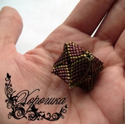 Майстер-клас плетемо кубик з бісеру - ярмарок майстрів - ручна робота, handmade (майстер-клас) Майстер-клас плетемо кубик з бісеру - ярмарок майстрів - ручна робота, handmade