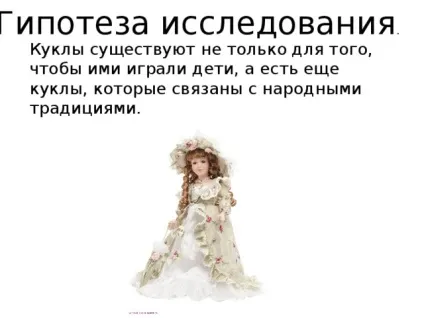 Історія появи ляльок