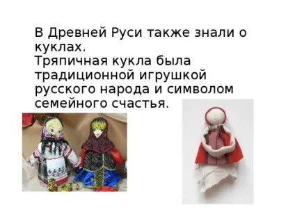 Історія появи ляльок