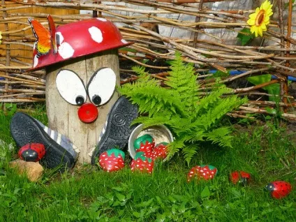 Використання каменю на дачі