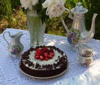 Йогуртовий торт - покроковий рецепт з фото, як зробити в домашніх умовах