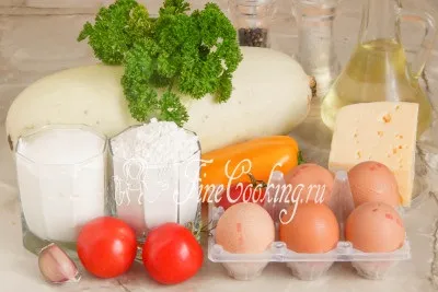 Кабачковий торт з помідорами - рецепт з фото (торт) Кабачковий торт з помідорами - рецепт з фото