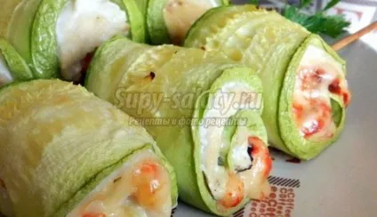 кабачкові рулетики