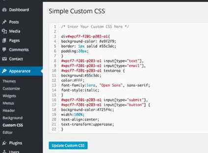 Як додати власний css код на свій сайт wordpress (додати) Як додати власний css код на свій сайт wordpress