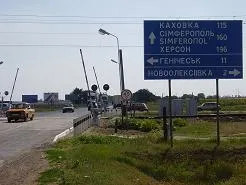 Як добратись на Арабатську стрілку на машині, дорога по арабатської стрілкою, автомобільні карти, (стрілку) Як добратись на Арабатську стрілку на машині, дорога по арабатської стрілкою, автомобільні карти,