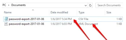 Як експортувати паролі браузера firefox в csv або xml файл