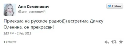 Яким був перший твіт
