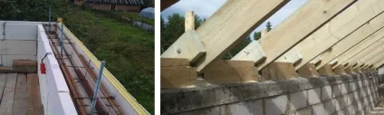 Як кріпиться мауерлат до стіни з газобетону покрокова інструкція, схеми (інструкція) Як кріпиться мауерлат до стіни з газобетону покрокова інструкція, схеми