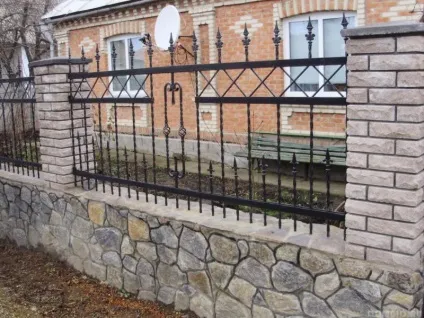 Як кріпити паркан з металевого паркану своїми руками (металевого) Як кріпити паркан з металевого паркану своїми руками