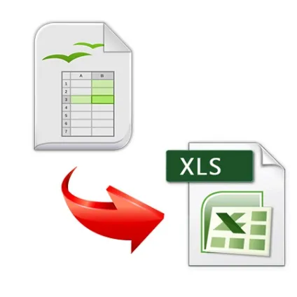 Як конвертувати ods в xls
