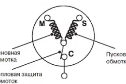 Як можна визначити робочу і пускову обмотки (можна) Як можна визначити робочу і пускову обмотки