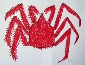 Як намалювати краба і розфарбування краб (краба) Як намалювати краба і розфарбування краб