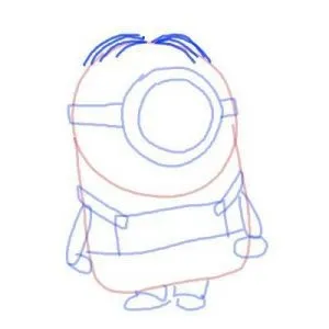 Як намалювати міньйон