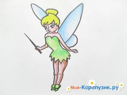 Як намалювати фею поетапно олівцем (намалювати) Як намалювати фею поетапно олівцем