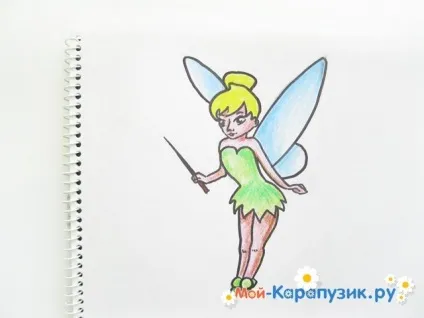 Як намалювати фею поетапно олівцем (намалювати) Як намалювати фею поетапно олівцем