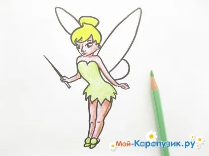 Як намалювати фею поетапно олівцем (олівцем) Як намалювати фею поетапно олівцем