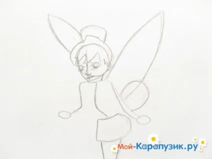 Як намалювати фею поетапно олівцем (олівцем) Як намалювати фею поетапно олівцем