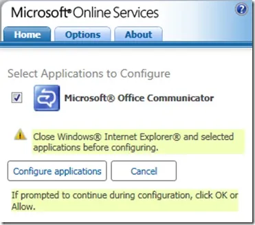 Microsoft online services