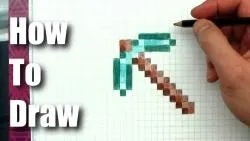 Як намалювати сидить кішку поетапно (Minecraft клітинам Малюємо) Як намалювати сидить кішку поетапно