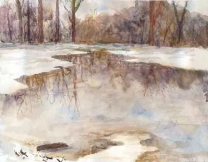 Як намалювати воду аквареллю - уроки малювання від Даші - дика правда (акварель) Як намалювати воду аквареллю - уроки малювання від Даші - дика правда