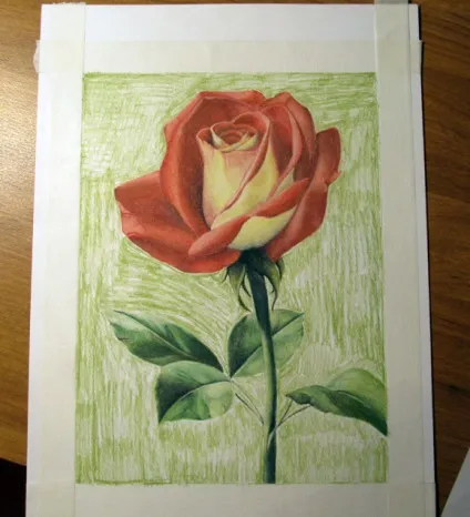 Як намалювати троянду пастеллю - ярмарок майстрів - ручна робота, handmade (ручна робота) Як намалювати троянду пастеллю - ярмарок майстрів - ручна робота, handmade