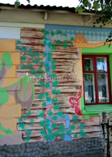 Як намалювати виноградну лозу на стіні будинку своїми руками крок за кроком з фото (фото) Як намалювати виноградну лозу на стіні будинку своїми руками крок за кроком з фото