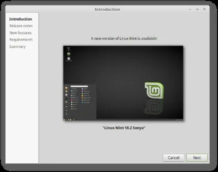 Як оновитися до linux mint 18