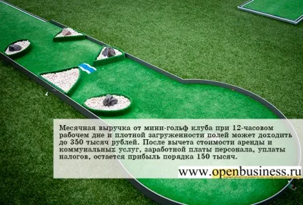 Як відкрити міні-гольф клуб