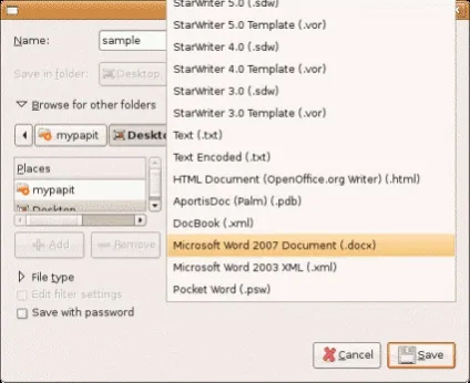 Як відкрити документ microsoft openxml docx в openoffice