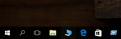 Як перемістити «мій комп'ютер» на панель задач (windows 10) Як перемістити «мій комп'ютер» на панель задач