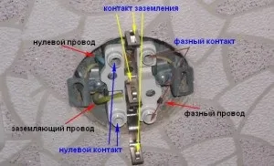 Як підключити розетку із заземленням (відео, фото, схема)