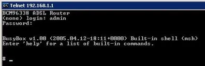 Як підключитися telnet до модему d-link dsl-2500u »пізнавальний блог