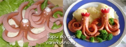 Як подати сосиски дітям