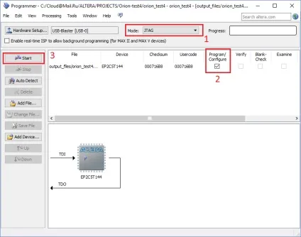 Як підготувати і завантажити проект в плис фірми altera