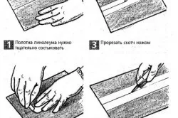 Як покласти лінолеум на паркет або на нерівну поверхню (нерівну) Як покласти лінолеум на паркет або на нерівну поверхню