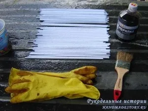Як пофарбувати трубочки для плетіння з газет, рукодільні історії handmadestory (плетіння) Як пофарбувати трубочки для плетіння з газет, рукодільні історії handmadestory
