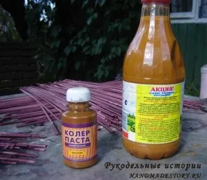 Як пофарбувати трубочки для плетіння з газет, рукодільні історії handmadestory (плетіння) Як пофарбувати трубочки для плетіння з газет, рукодільні історії handmadestory