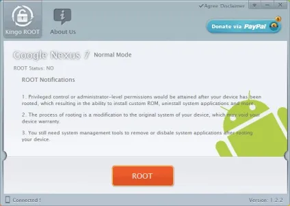 Як користуватися kingo android root для установки або видалення root-прав на андроїд - інструкція зі